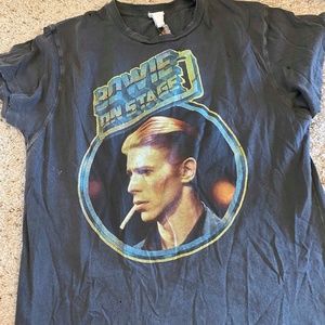 Madeworn David Bowie T-shirt Size M